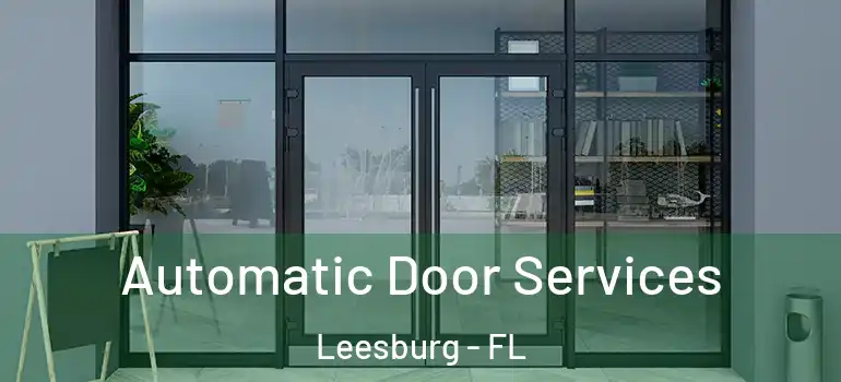 Automatic Door Services Leesburg - FL