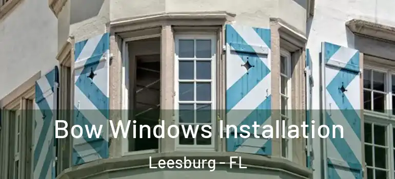 Bow Windows Installation Leesburg - FL