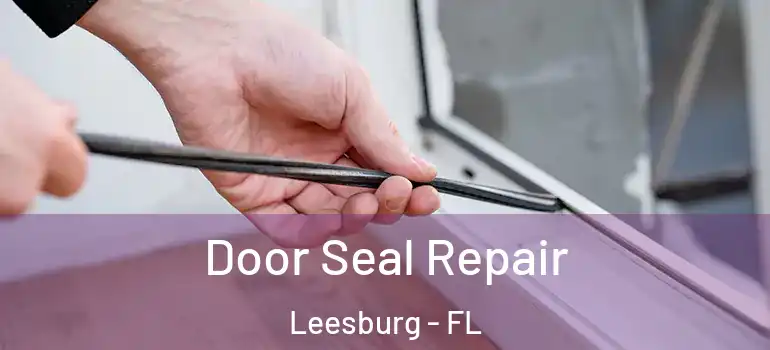 Door Seal Repair Leesburg - FL