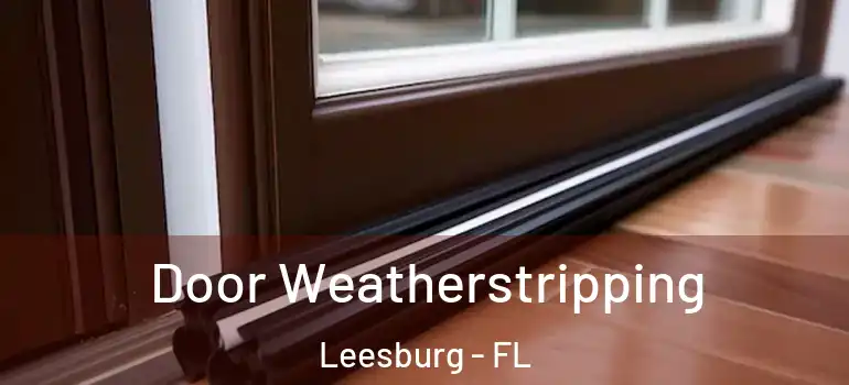 Door Weatherstripping Leesburg - FL