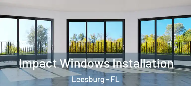 Impact Windows Installation Leesburg - FL