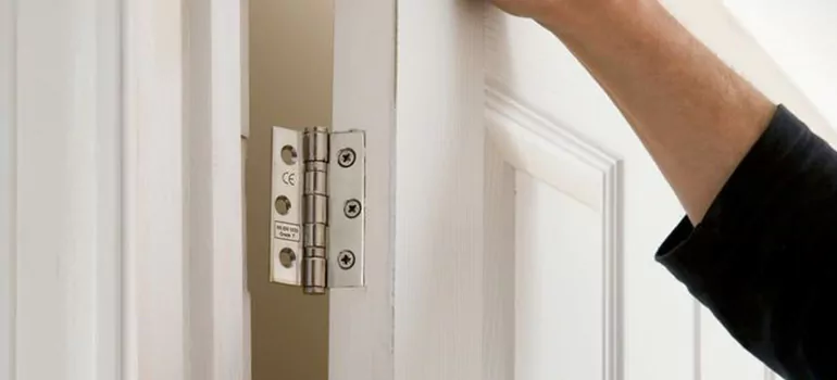 Bathroom Stall Door Hinge Repair in Leesburg, FL