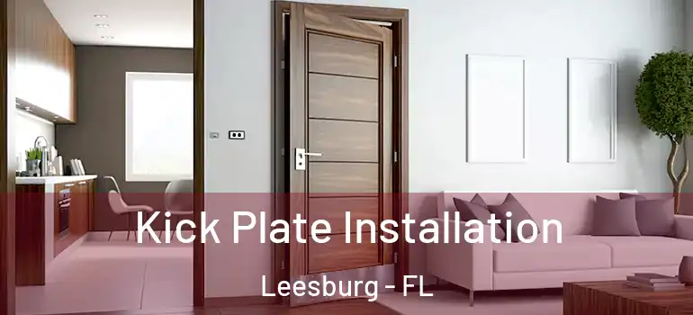 Kick Plate Installation Leesburg - FL