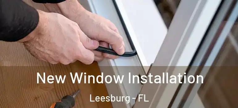 New Window Installation Leesburg - FL