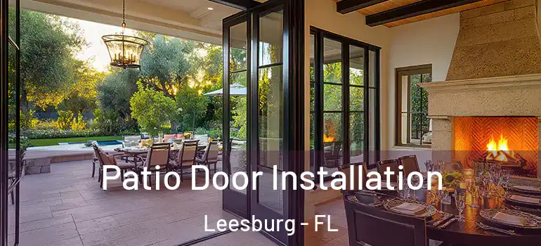 Patio Door Installation Leesburg - FL