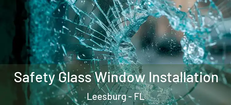 Safety Glass Window Installation Leesburg - FL