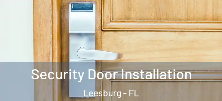 Security Door Installation Leesburg - FL
