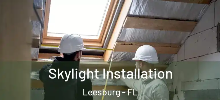 Skylight Installation Leesburg - FL