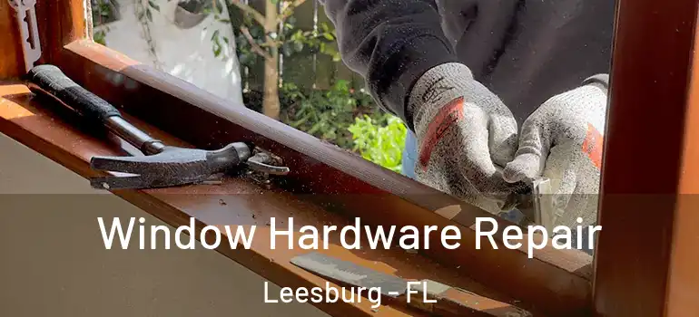 Window Hardware Repair Leesburg - FL