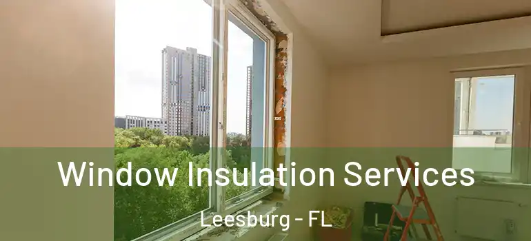 Window Insulation Services Leesburg - FL