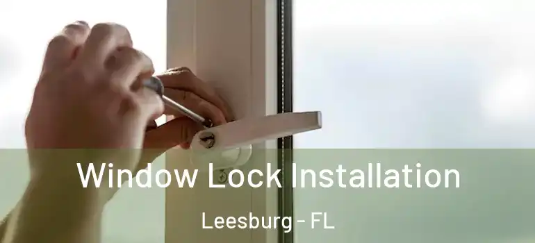 Window Lock Installation Leesburg - FL