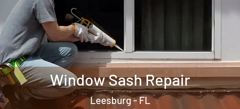 Window Sash Repair Leesburg - FL