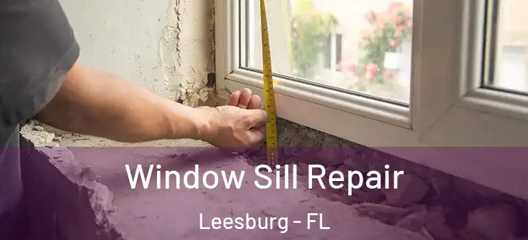 Window Sill Repair Leesburg - FL