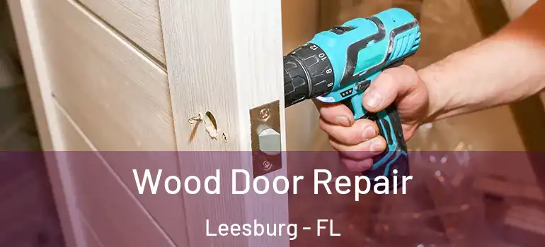 Wood Door Repair Leesburg - FL